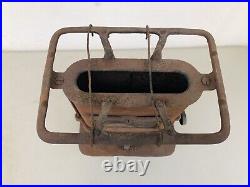 Antique Defiance Florence Sad Iron Heater Kerosene Cast Iron Stove Lamp Antique Defiance Florence Sad Iron Heater Kerosene Cast Iron Stove Lamp