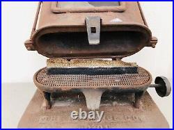 Antique Defiance Florence Sad Iron Heater Kerosene Cast Iron Stove Lamp Antique Defiance Florence Sad Iron Heater Kerosene Cast Iron Stove Lamp