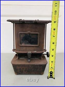 Antique Defiance Florence Sad Iron Heater Kerosene Cast Iron Stove Lamp Antique Defiance Florence Sad Iron Heater Kerosene Cast Iron Stove Lamp