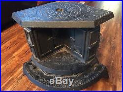 Antique Dietz No 2 Cast Iron Fireplace Parlor Kerosene Heater Stove