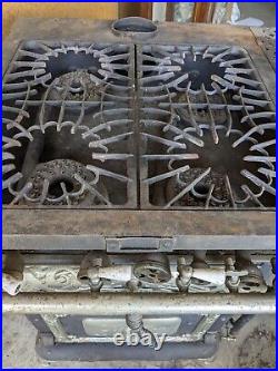 Antique Direct Action Gas Cast Iron Stove