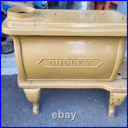 Antique Dudley Cast Iron Oven Stove Fireplace 34x26x14 READ DESCRIPTION