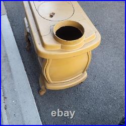 Antique Dudley Cast Iron Oven Stove Fireplace 34x26x14 READ DESCRIPTION