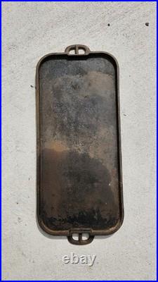 Antique ERIE NO 8 CAST IRON GRIDDLE