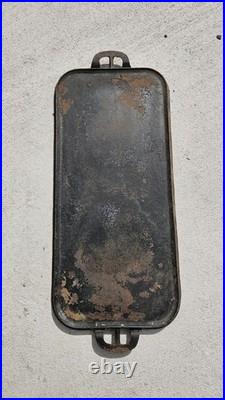 Antique ERIE NO 8 CAST IRON GRIDDLE