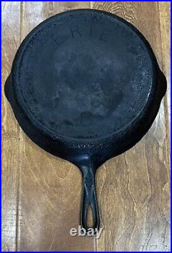 Antique Erie Cast Iron Skillet Series 5 #8 740J