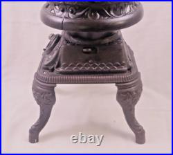Antique Extremely Rare 40 TINY Co Cast Iron Pot Belly Stove