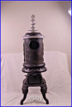 Antique Extremely Rare 40 TINY Co Cast Iron Pot Belly Stove