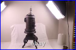 Antique Extremely Rare 40 TINY Co Cast Iron Pot Belly Stove