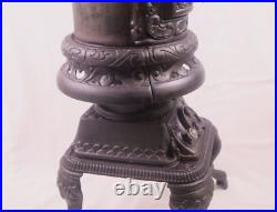 Antique Extremely Rare 40 TINY Co Cast Iron Pot Belly Stove