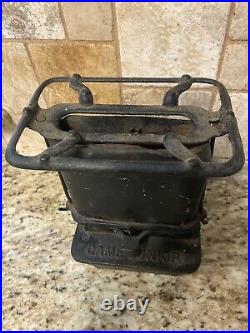 Antique GAME JR Sad Iron Heater Kerosene