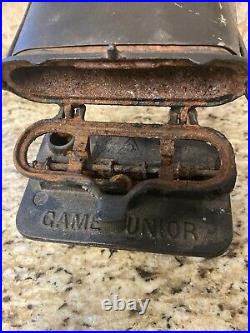 Antique GAME JR Sad Iron Heater Kerosene