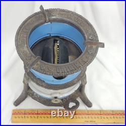 Antique GEORG HALLER ORIGINAL Kerosene Stove Cooker Burner Enamelware/Cast iron