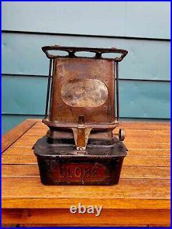 Antique GLOBE Sad Iron Heater Kerosene Cast Iron Stove Antique GLOBE Sad Iron Heater Kerosene Cast Iron Stove