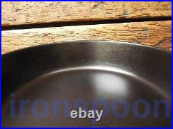 Antique GRISWOLD Cast Iron SKILLET Frying Pan # 5 LARGE SLANT LOGO Ironspoon