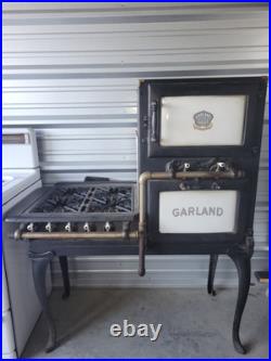 Antique Garland Stove Cast Iron Michigan Stove Company