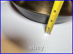 Antique Gate Mark Cast Iron Skillet Pan Fancy Ornate Handle Gatemark Civil War