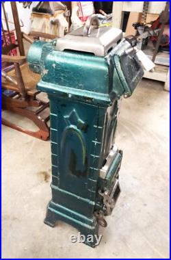 Antique German Rheirland N0. 90 Cast Iron Wood Burning Stove