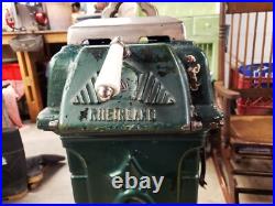 Antique German Rheirland N0. 90 Cast Iron Wood Burning Stove