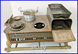 Antique German Tin Toy Stove
