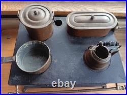 Antique German Toy Stove Doll stove, Manufactured Märklin 1900s