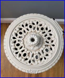 Antique Godin French Enamel Cast Iron Coal Or Wood Stove