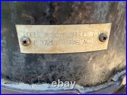 Antique Godin French Enamel Cast Iron Coal Or Wood Stove BEAUTIFUL Parlor Stove