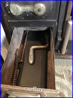 Antique Great Majestic Cast Iron Wood Stove