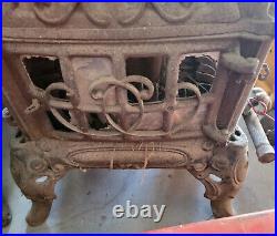 Antique Great Western Stove Co. #920 Cast Iron Gas Heater Stove