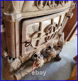Antique Great Western Stove Co. #920 Cast Iron Gas Heater Stove