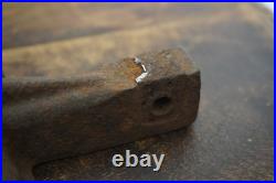 Antique Green Colonial Cast Iron Coal Wood Stove Door Door Only