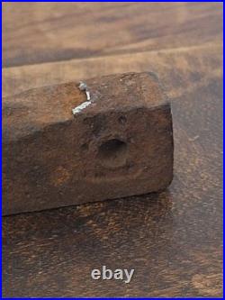 Antique Green Colonial Cast Iron Coal Wood Stove Door Door Only