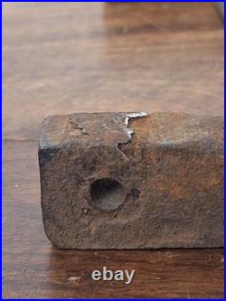 Antique Green Colonial Cast Iron Coal Wood Stove Door Door Only