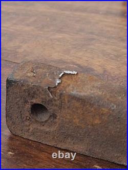 Antique Green Colonial Cast Iron Coal Wood Stove Door Door Only