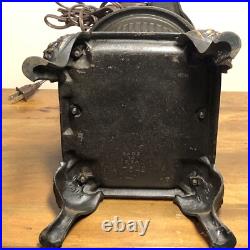 Antique Grey Casting Co MT JOY. PA Cast Iron Pot Belly Stove Kettle Lamp 75-3