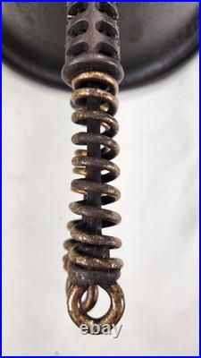 Antique Griswold Cast Iron No. 7 Waffle Iron with High Base 308, 309, 311