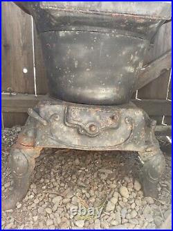 Antique Gusher Cast Iron Stove
