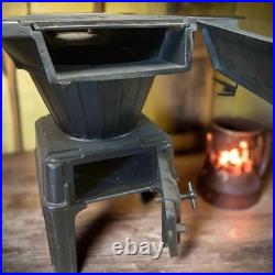 Antique H. W. L, Cast Iron Stove, No. 162 RB, 20.25 x 20 x 24.5 Antique H. W. L, Cast Iron Stove, No. 162 RB, 20.25 x 20 x 24.5