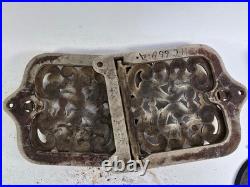 Antique Home Comfort Cast Iron Range 660-A Trivet Tea Shelves Pair Rare Find