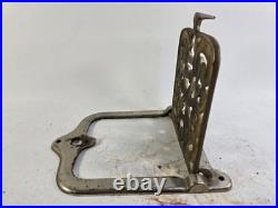 Antique Home Comfort Cast Iron Range 660-A Trivet Tea Shelves Pair Rare Find