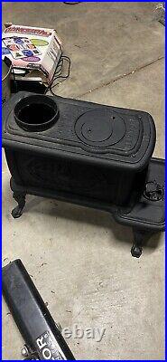 Antique JL Mott Iron Works NY Miniature Cast Iron Stove, Rare