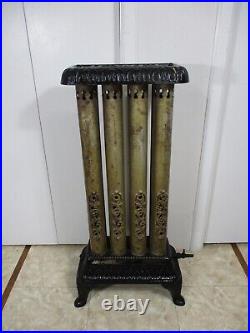 Antique Jewel Cast Iron Gas Parlor Stove Heater