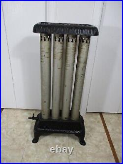 Antique Jewel Cast Iron Gas Parlor Stove Heater