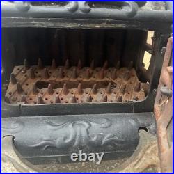 Antique Jewett Reflex Cast Iron Gas Parlor Stove