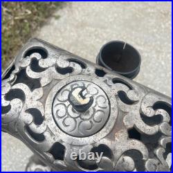 Antique Jewett Reflex Cast Iron Gas Parlor Stove