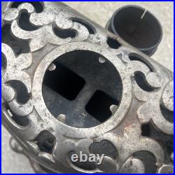 Antique Jewett Reflex Cast Iron Gas Parlor Stove