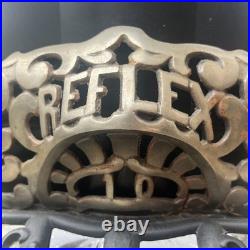 Antique Jewett Reflex Cast Iron Gas Parlor Stove