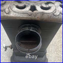 Antique Jewett Reflex Cast Iron Gas Parlor Stove