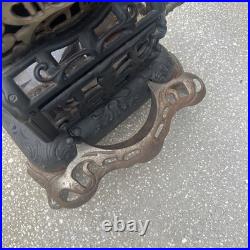 Antique Jewett Reflex Cast Iron Gas Parlor Stove