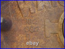 Antique Keeley Stove Co. Columbian Epoch Cast Iron Stove Thermometer Plate